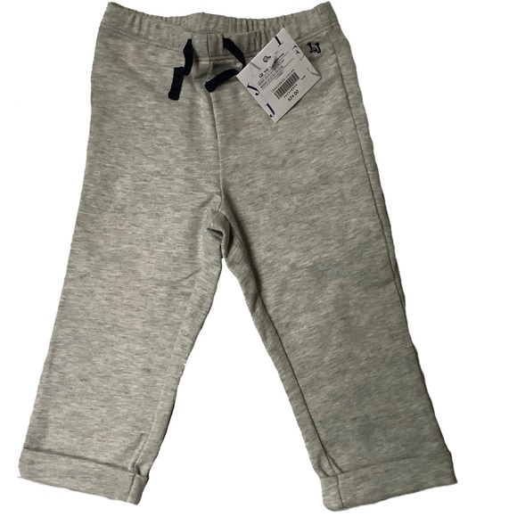 Janie and Jack Captain’s Charm Cuffed Terry Pant - Picture 2 of 6